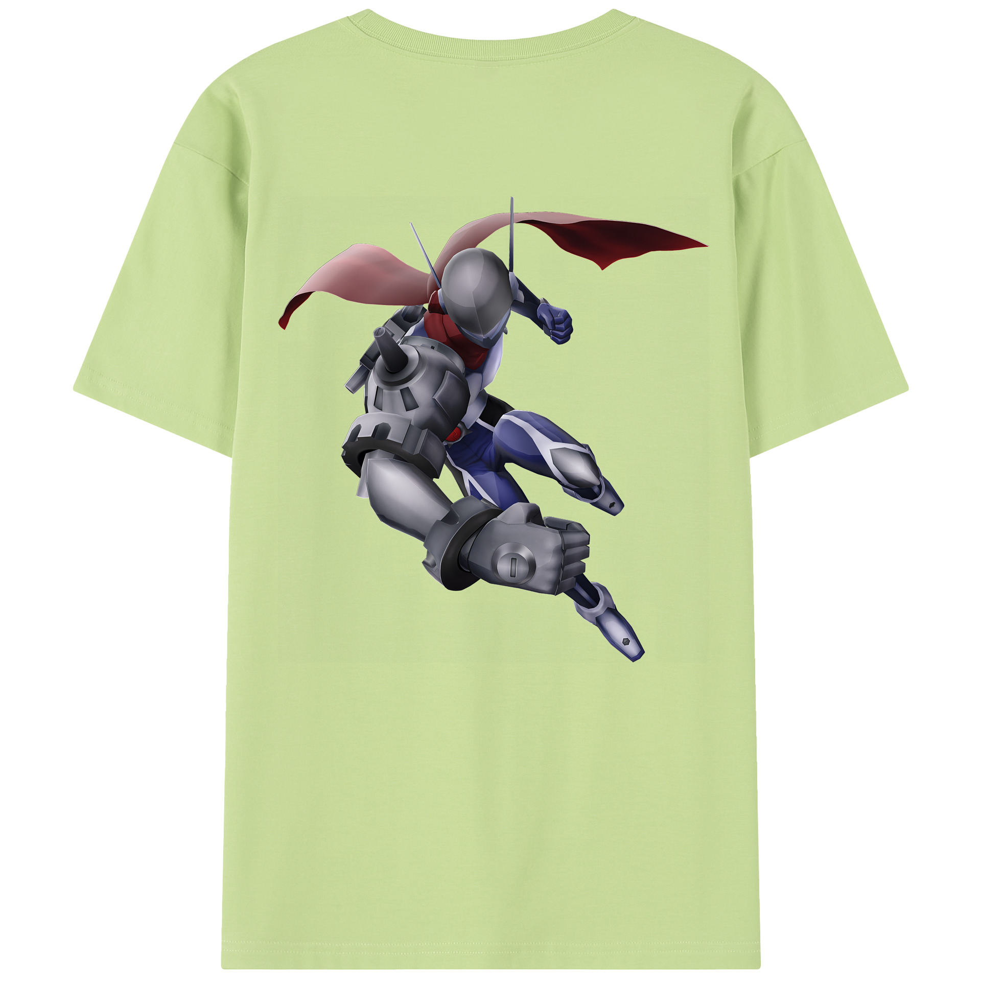 （画像用） Digimon デジタルモンスター/デジモン 綿100％半袖Tシャツ（背面プリント）